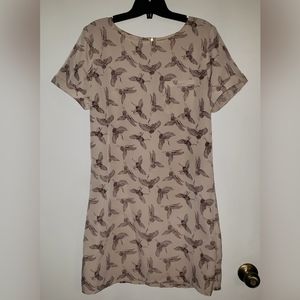 Pale Pink Shift Dress